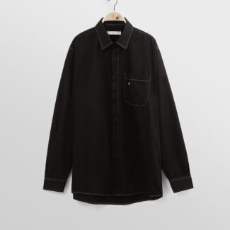 پیراهن اورکا مشکی-طوسی