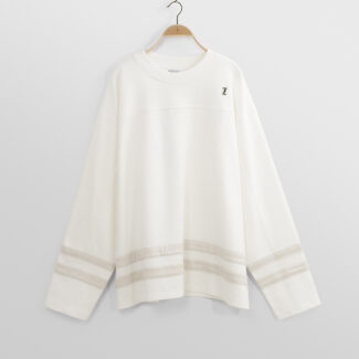 تیشرت آستین بلند فورزا سفید