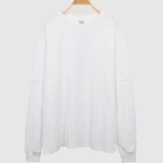 تیشرت آستین بلند اولترا سفید