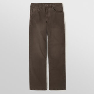 شلوار بگی قهوه‌ای